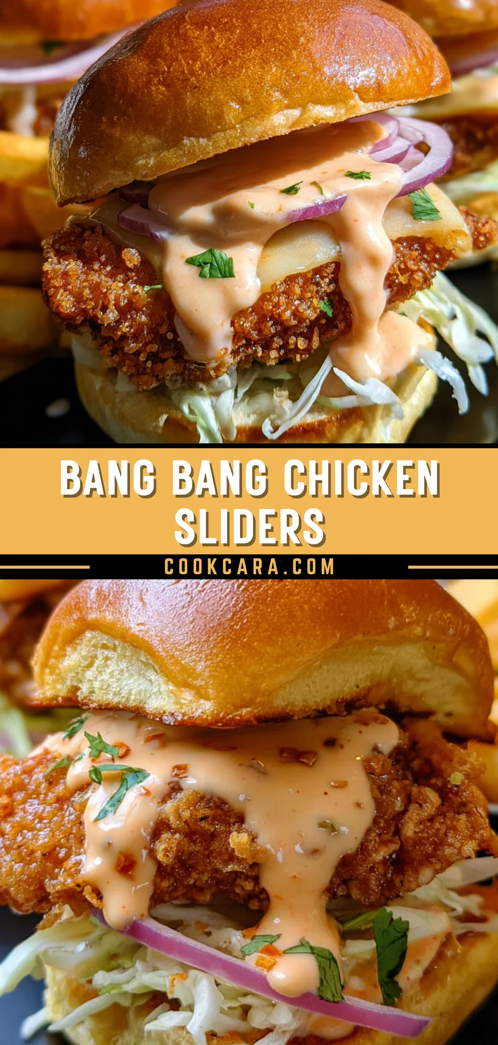 Bang Bang Chicken Sliders 31 Pinterest Hidden Image