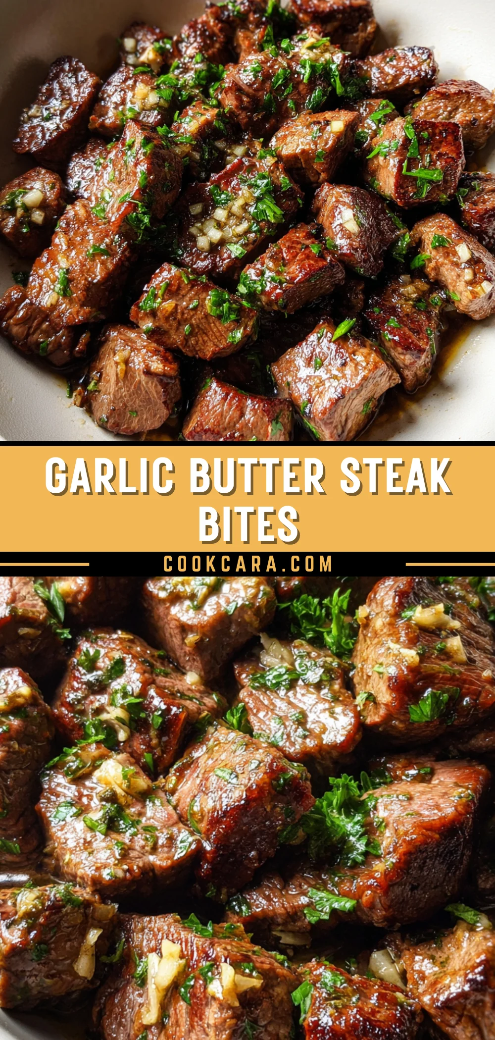 Garlic Butter Steak Bites 15 Pinterest Hidden Image