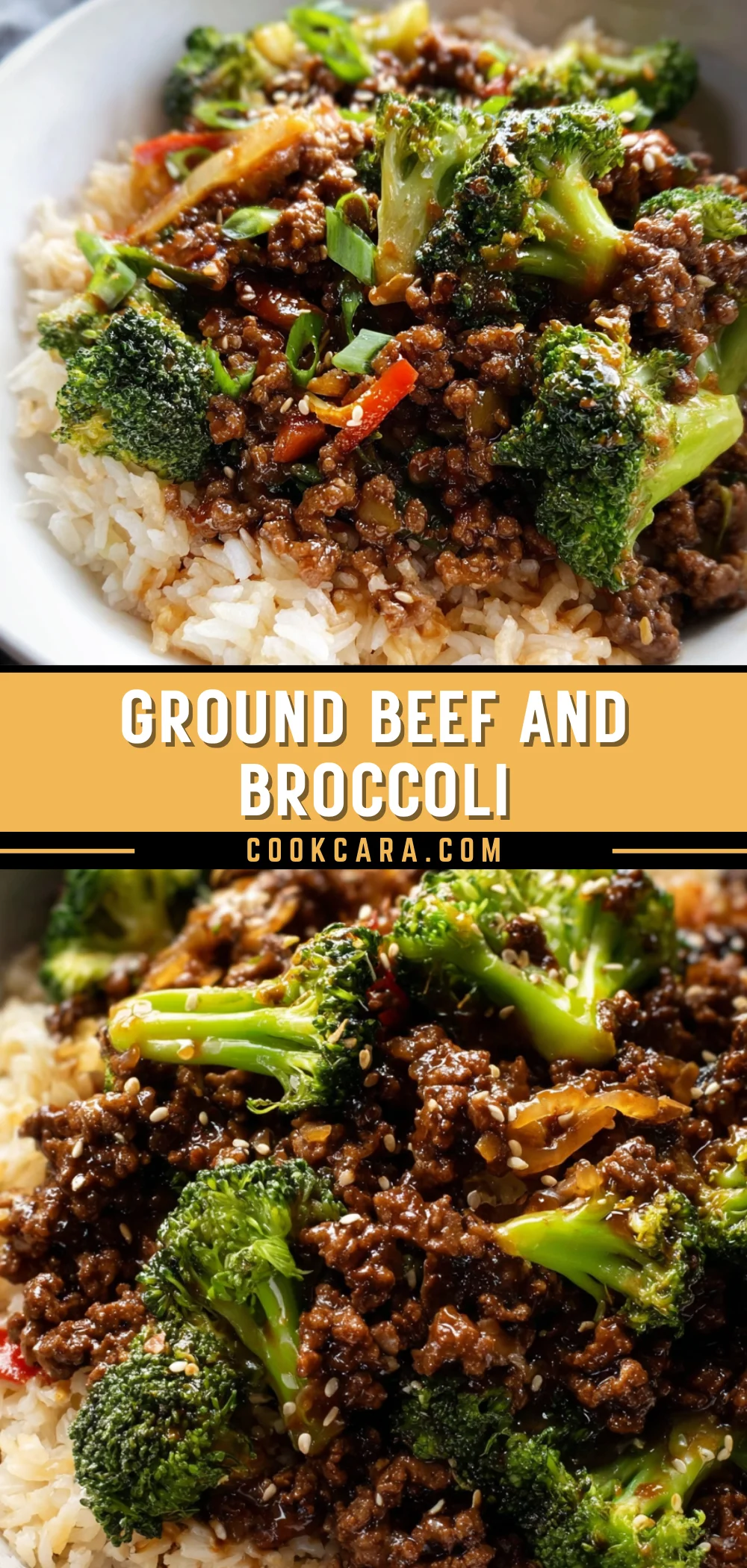 Ground Beef and Broccoli 29 Pinterest Hidden Image